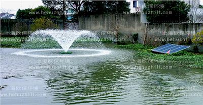 太阳能喷泉曝气机