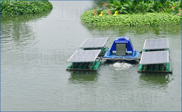 解层式太阳能曝气机 解层式太阳能曝气机