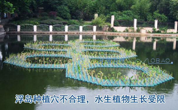 生态浮岛选型不当 生态浮岛选型不当