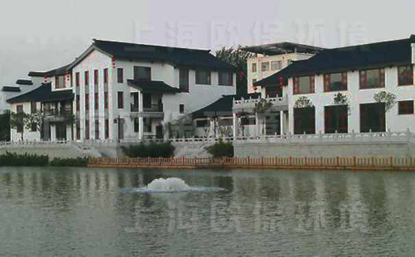 涌泉曝气机应用于园林古镇景观河道 涌泉曝气机应用于园林古镇景观河道