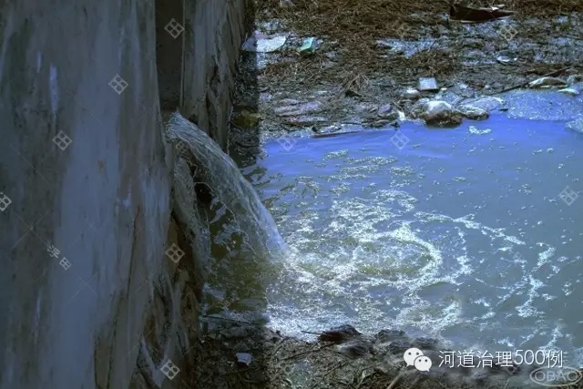 治理前污水横流 治理前污水横流