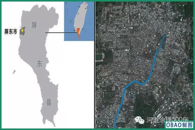 屏东县万年溪地理位置 屏东县万年溪地理位置