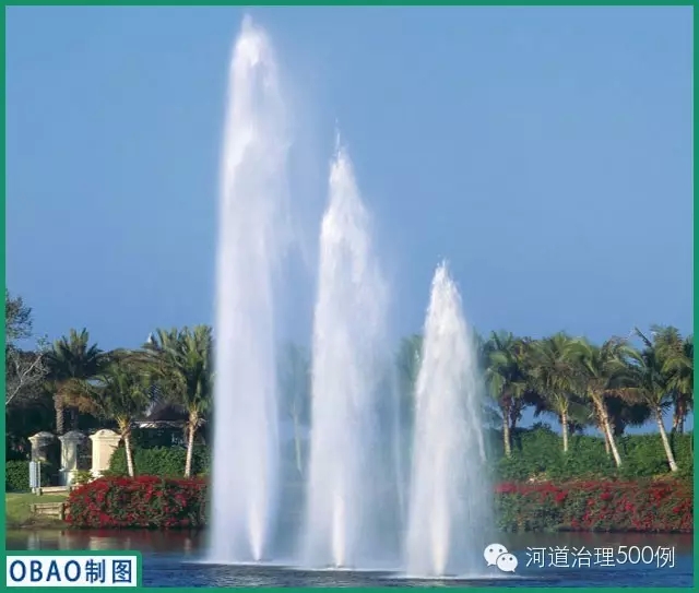 浮水喷泉大范围应用,构建自然生态城市景观 浮水喷泉大范围应用,构建自然生态城市景观