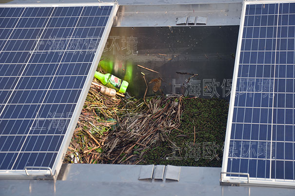 无人值守半自动河道保洁船（太阳能保洁船）